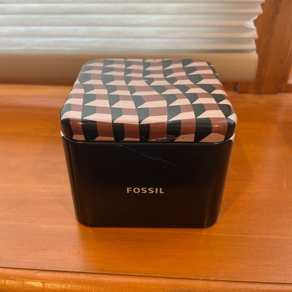Men’s Fossil Watch Brown and Silver